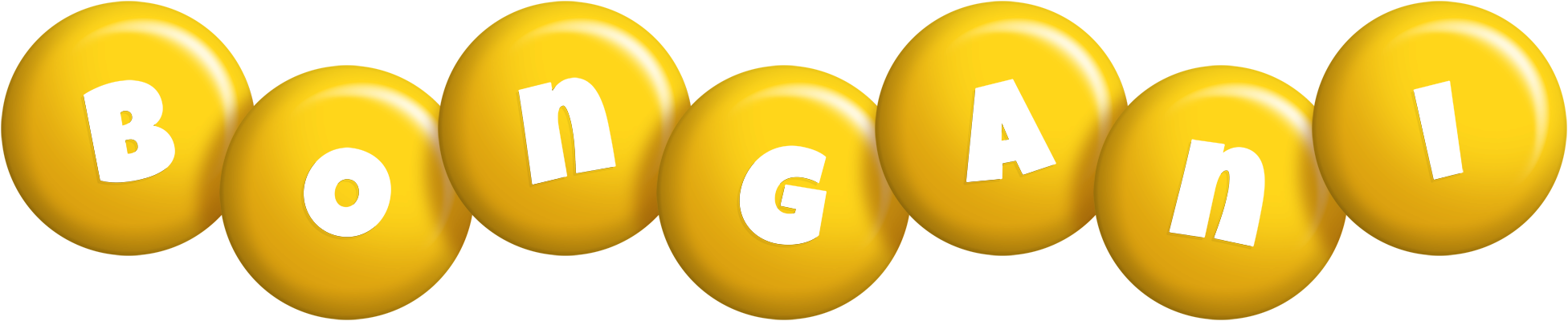 Bongani candy-yellow logo