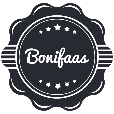 Bonifaas badge logo