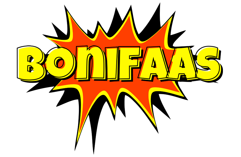 Bonifaas bazinga logo