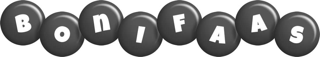Bonifaas candy-black logo