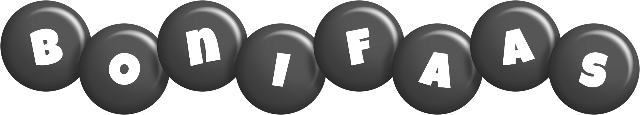 Bonifaas candy-black logo