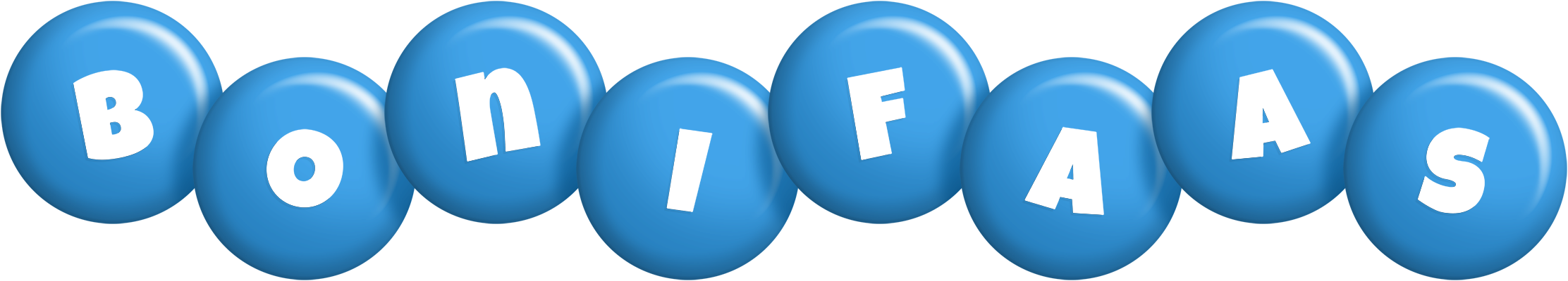 Bonifaas candy-blue logo