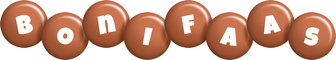 Bonifaas candy-brown logo