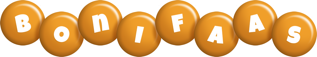 Bonifaas candy-orange logo