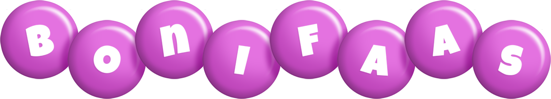 Bonifaas candy-purple logo