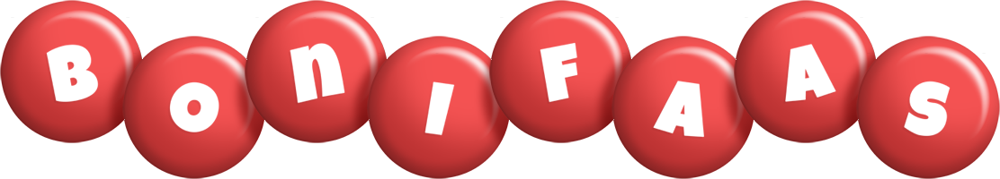 Bonifaas candy-red logo