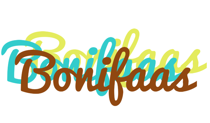 Bonifaas cupcake logo