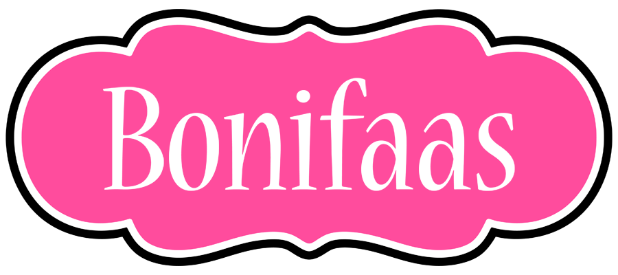 Bonifaas invitation logo
