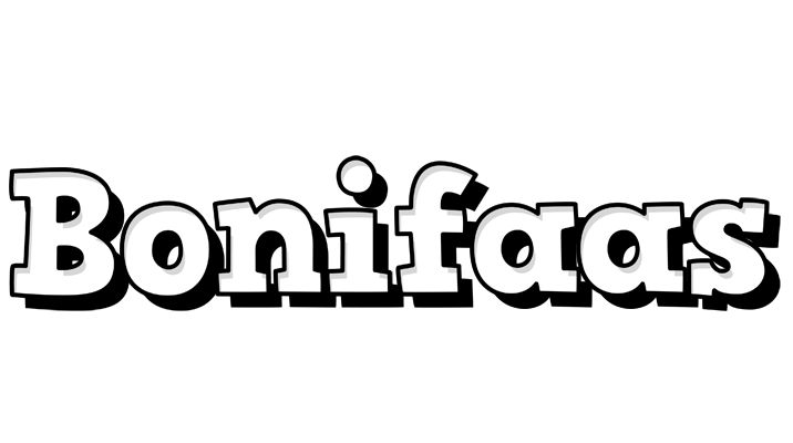 Bonifaas snowing logo