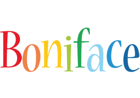 Boniface birthday logo