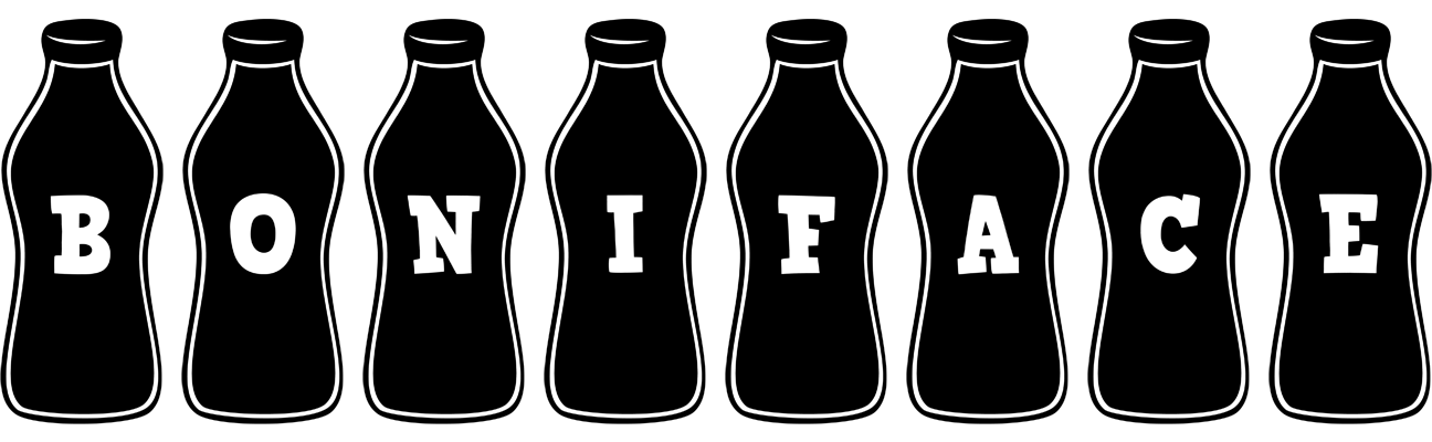 Boniface bottle logo