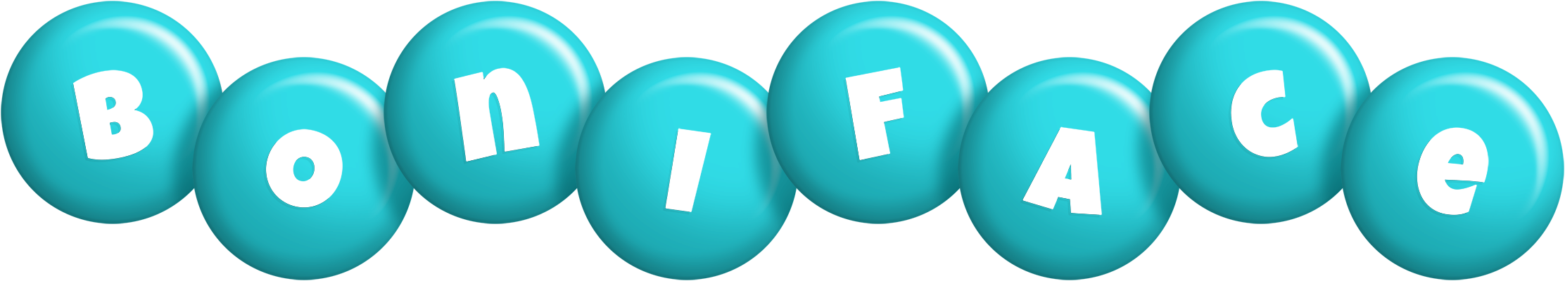 Boniface candy-azur logo