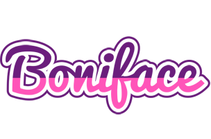 Boniface cheerful logo