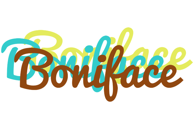 Boniface cupcake logo