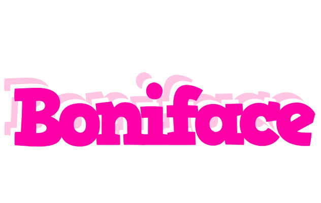 Boniface dancing logo