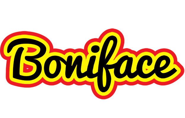Boniface flaming logo