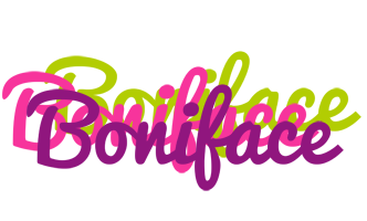 Boniface flowers logo