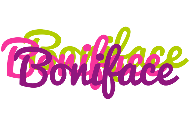Boniface flowers logo