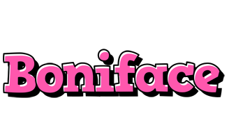 Boniface girlish logo