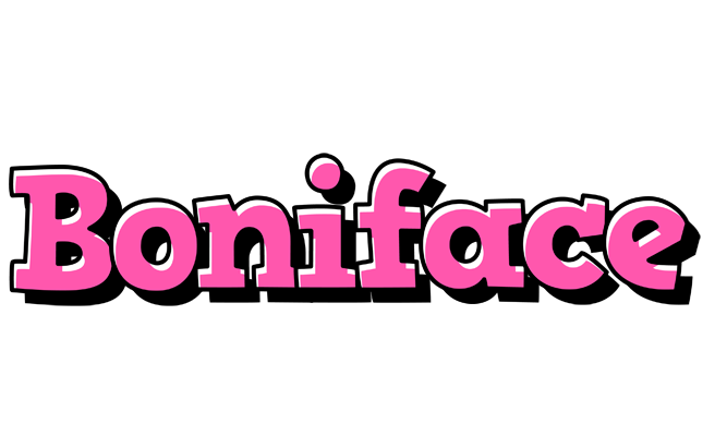 Boniface girlish logo