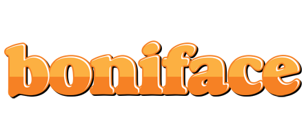 Boniface orange logo