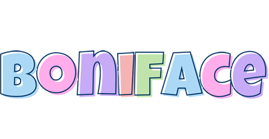 Boniface pastel logo