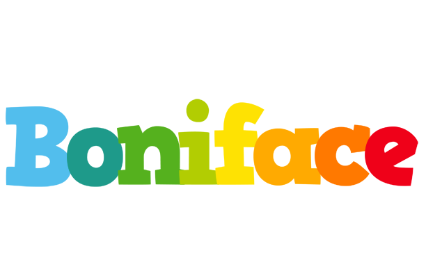 Boniface rainbows logo
