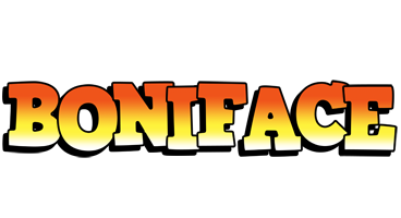 Boniface sunset logo