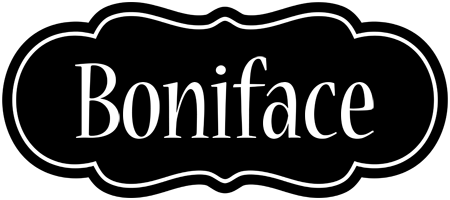 Boniface welcome logo