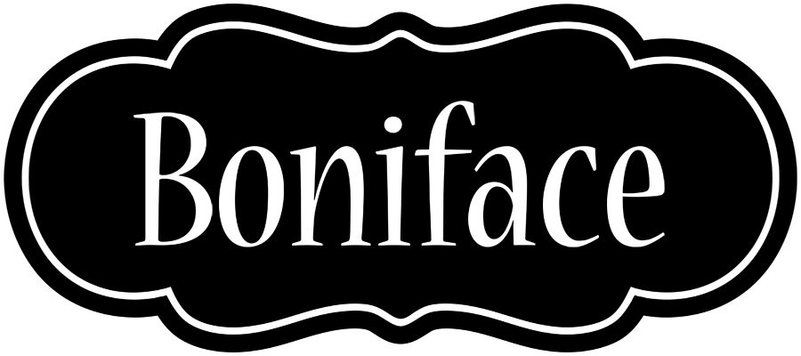 Boniface welcome logo