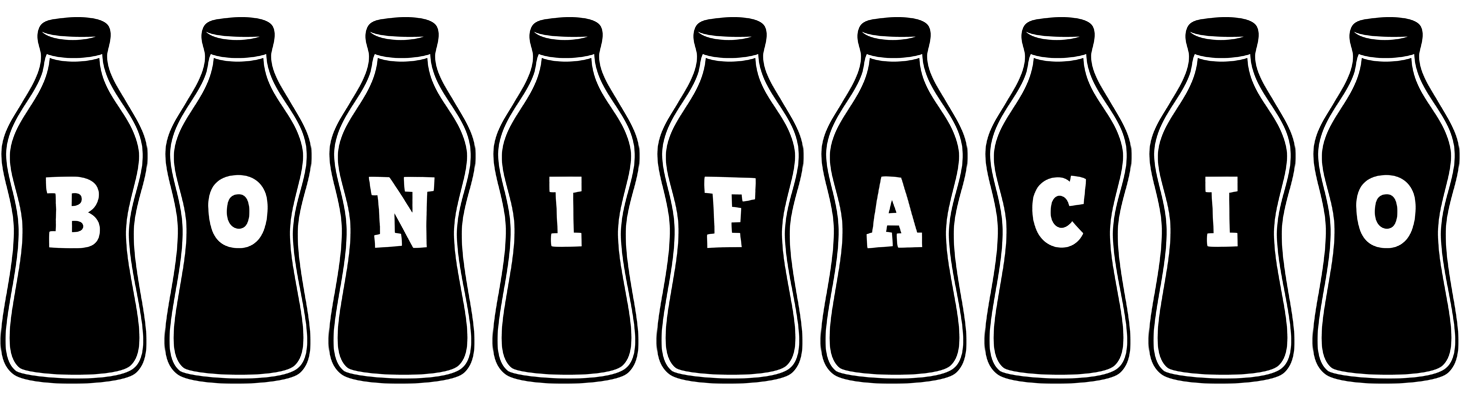 Bonifacio bottle logo
