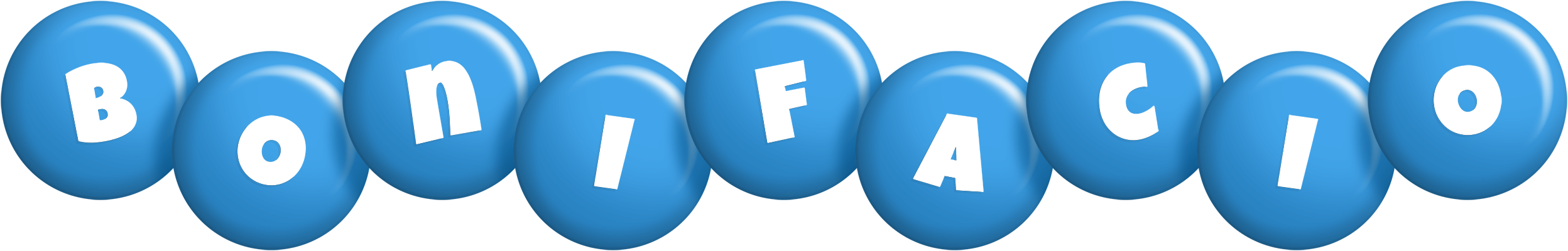 Bonifacio candy-blue logo