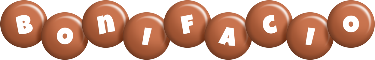Bonifacio candy-brown logo