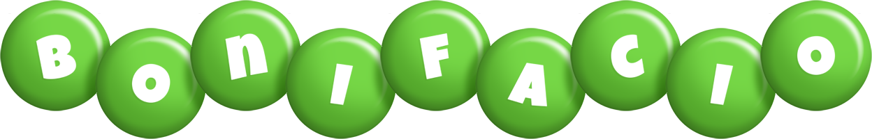 Bonifacio candy-green logo