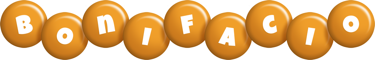 Bonifacio candy-orange logo