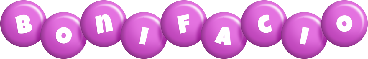 Bonifacio candy-purple logo