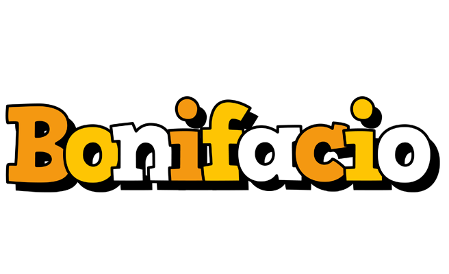 Bonifacio cartoon logo