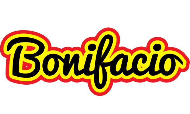 Bonifacio flaming logo