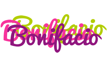 Bonifacio flowers logo