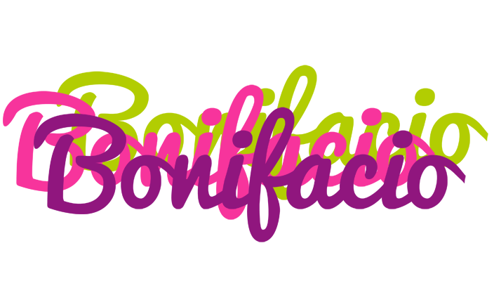 Bonifacio flowers logo