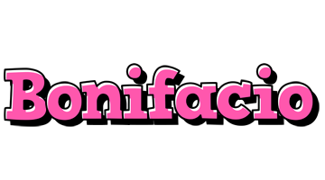 Bonifacio girlish logo