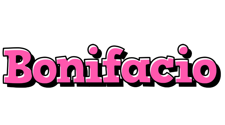 Bonifacio girlish logo