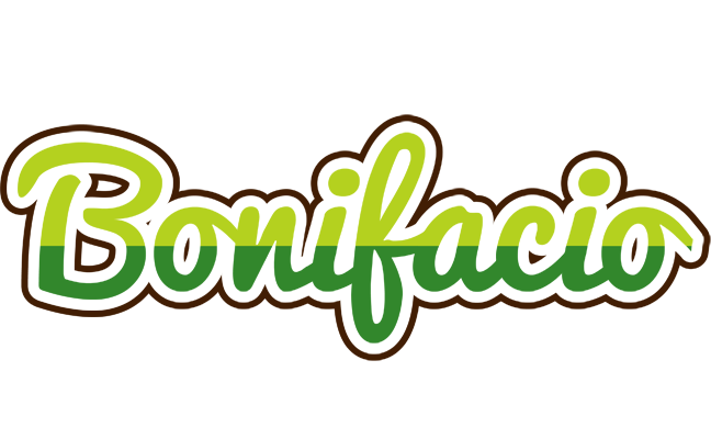 Bonifacio golfing logo