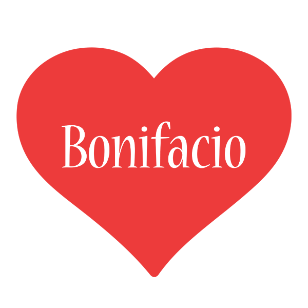 Bonifacio love logo