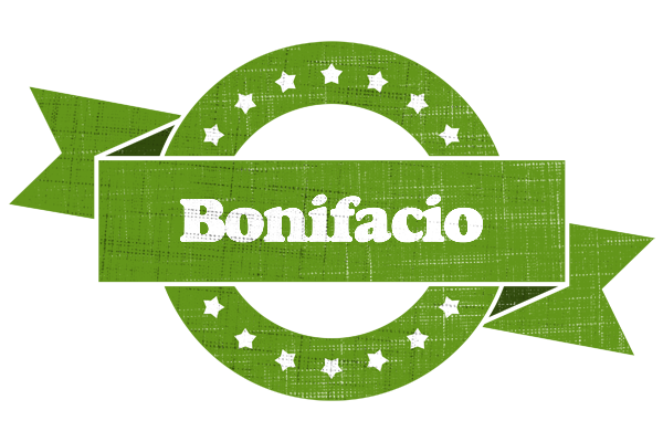 Bonifacio natural logo