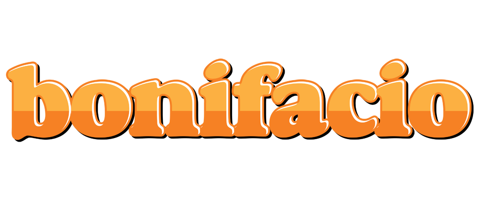 Bonifacio orange logo