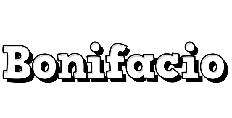 Bonifacio snowing logo