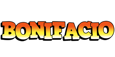 Bonifacio sunset logo