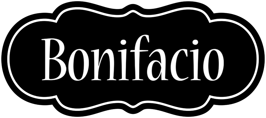 Bonifacio welcome logo