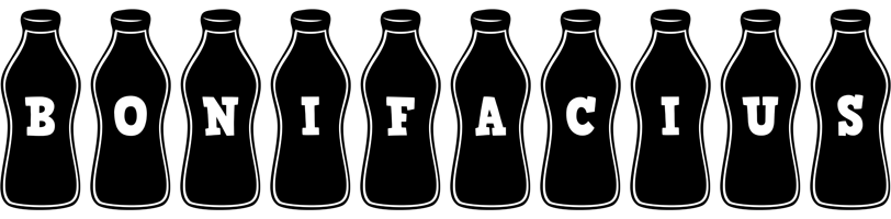 Bonifacius bottle logo